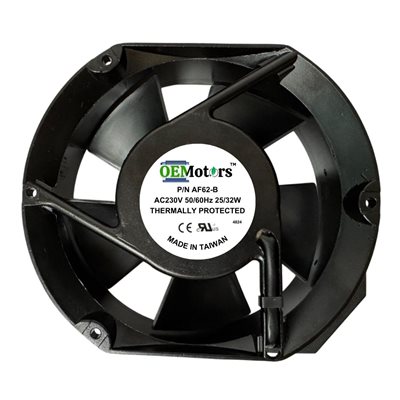 AXIAL FAN 6" 240CFM 230VOLT BF62