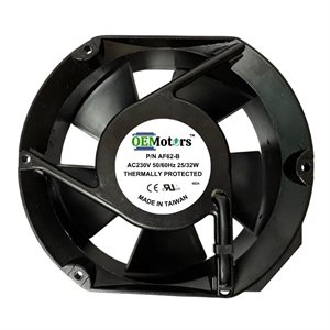 AXIAL FAN 6" 240CFM 230VOLT BF62