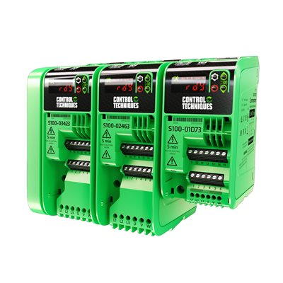 NIDEC VFD 1.5HP 230V 1-3PH / IN 230V 3PH OUT 6.6A IP20 C3